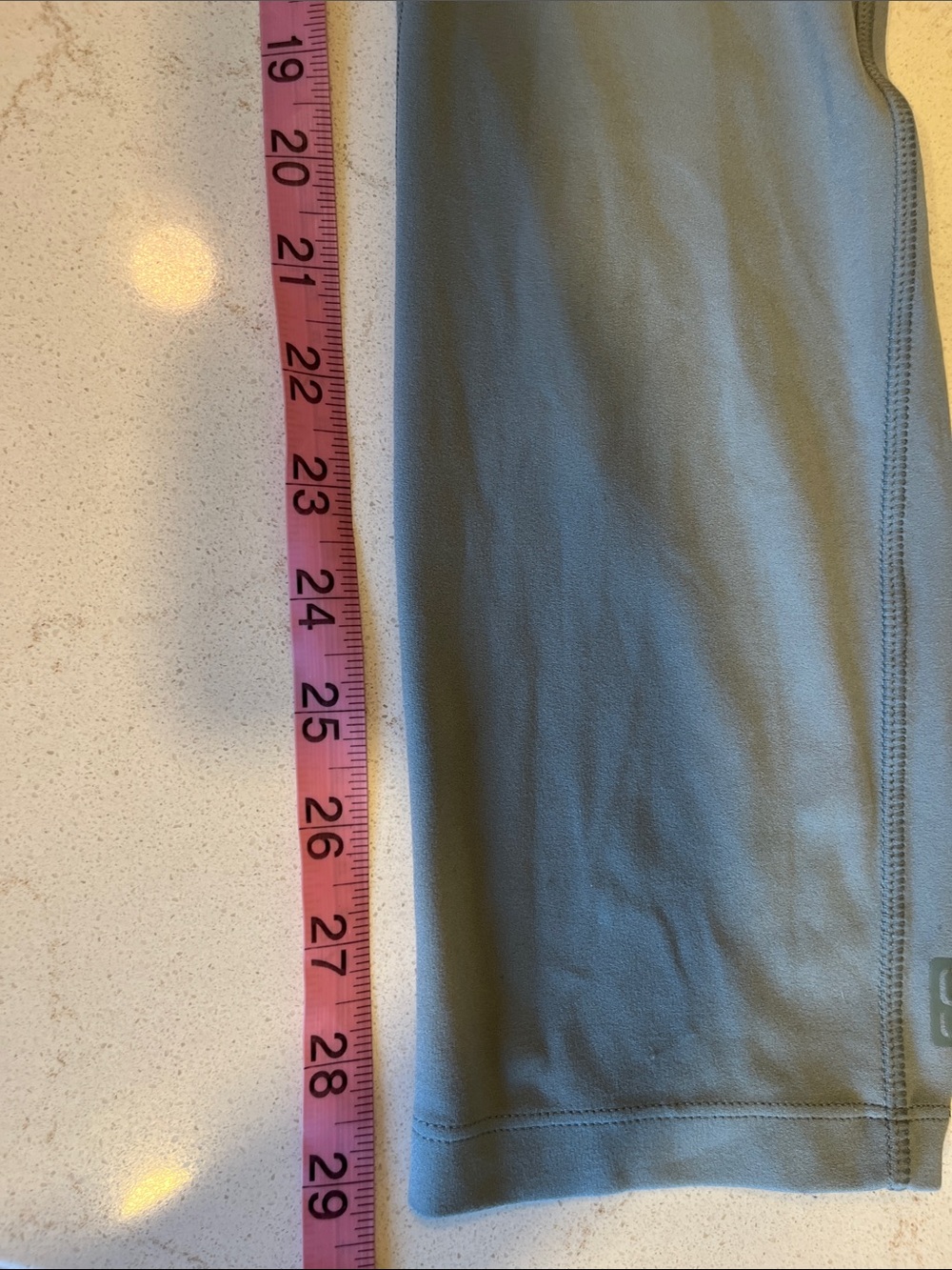 Smartwool Sage Green High-Waist Leggings with Side Pockets - Picture 7 of 8